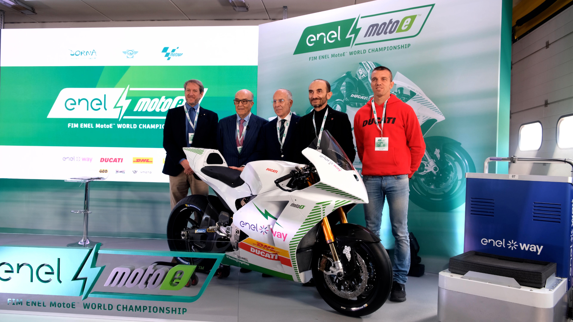Sustainable solutions in MotoE with the electric V21L